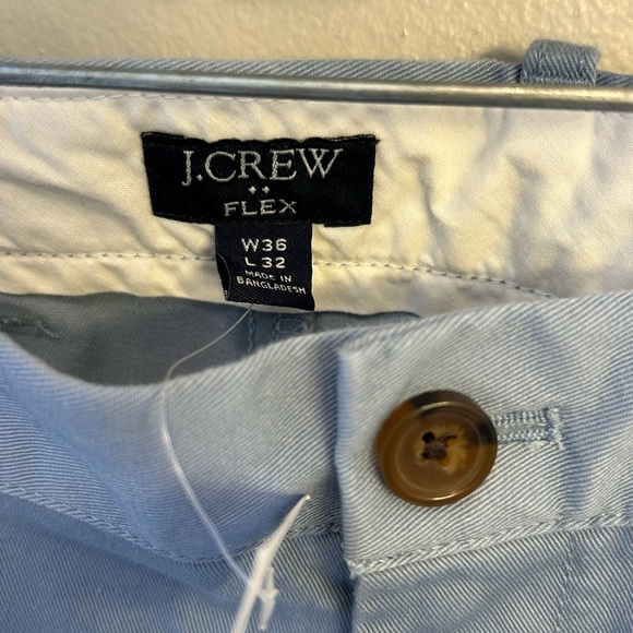 J.Crew Straight Fit Pants in Light Blue 36x32 nwt - Picture 5 of 9